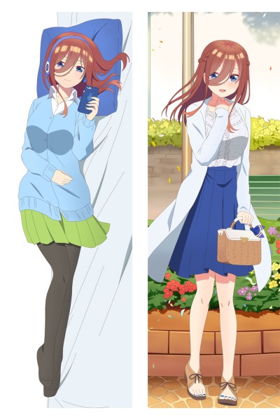 The Quintessential Quintuplets Miku Nakano Anime Dakimakura Body Pillow Cover
