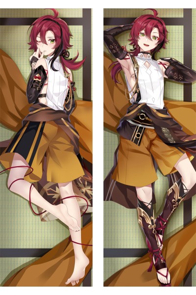 Genshin Impact Shikanoin Heizou Anime Dakimakura Pillow Cover