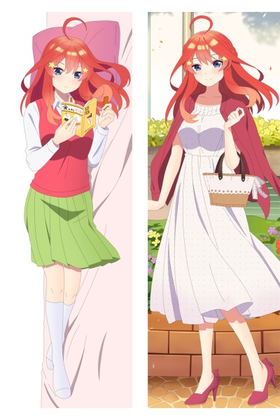 The Quintessential Quintuplets Nakano Itsuki Anime Dakimakura Body Pillow Cover