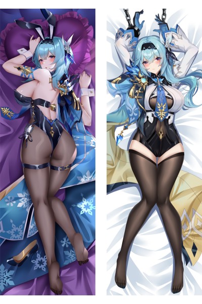 Genshin Impact Eula Anime Dakimakura Pillow Cover