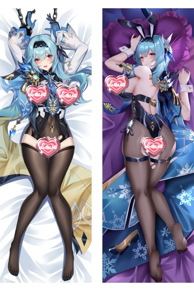 Genshin Impact Eula Anime Dakimakura Pillow Cover