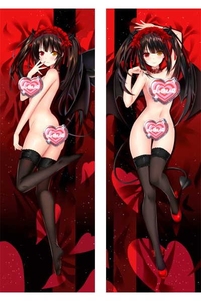 Date A Live Tokisaki Kurumi Anime Dakimakura Pillow Cover