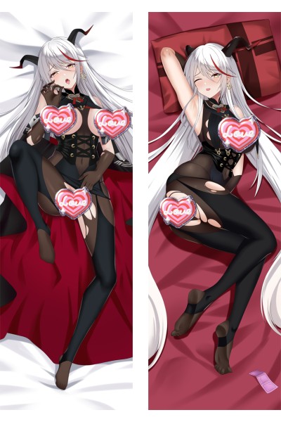 Azur Lane KMS Agir Anime Dakimakura Body Pillow Cover