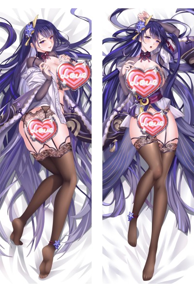 Genshin Impact Raiden Shogun Baal Anime Dakimakura Body Pillow Cover