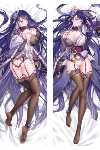 Genshin Impact Raiden Shogun Baal Anime Dakimakura Body Pillow Cover