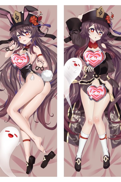 Genshin Impact Hutao Anime Dakimakura Pillow Cover