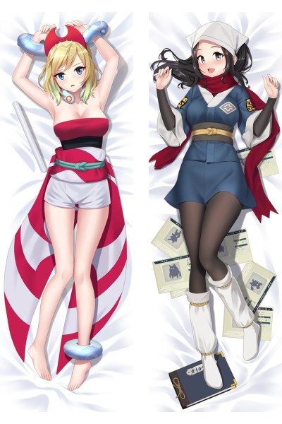 Pokémon Irida & Akari Anime Dakimakura Body Pillow Cover