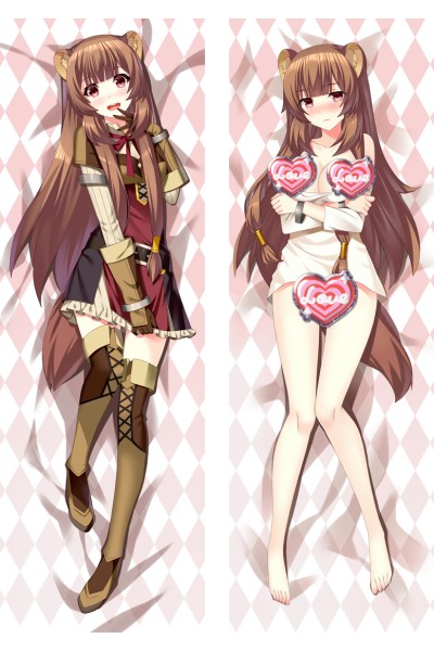 The Rising of the Shield Hero Raphtalia Anime Dakimakura Pillow Cover H3935 B