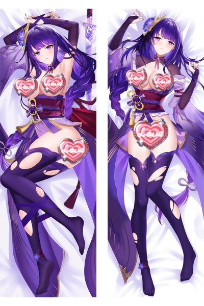 Genshin Impact Raiden Shogun Baal Anime Dakimakura Pillow Cover