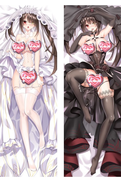 Date A Live Tokisaki Kurumi Anime Dakimakura Body Pillow Cover
