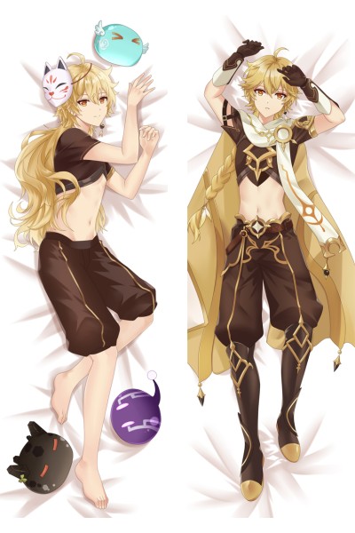 Genshin Impact Aether Anime Dakimakura Pillow Cover