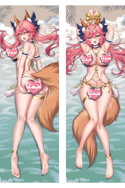 Fate/Grand Order FGO Tamamo no Mae Anime Dakimakura Body Pillow Cover