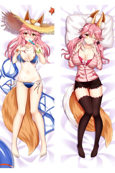 Fate/Grand Order FGO Tamamo no Mae Anime Dakimakura Body Pillow Cover
