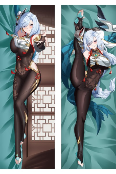 Genshin Impact Shenhe Anime Dakimakura Body Pillow Cover