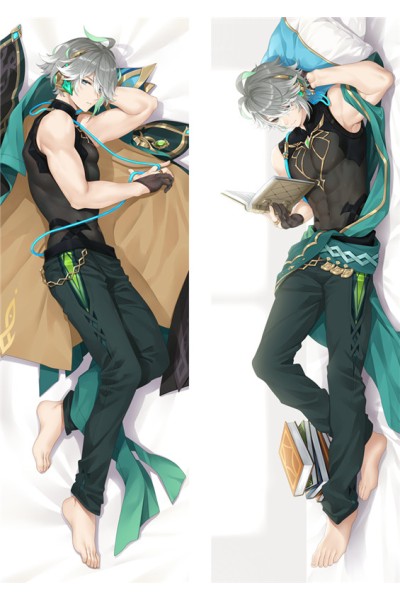 Genshin Impact Alhaitham Anime Dakimakura Body Pillow Cover