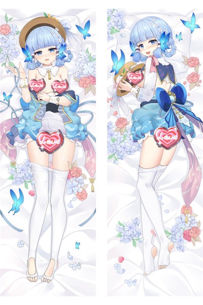 Genshin Impact Kamisato Ayaka Anime Dakimakura Body Pillow Cover