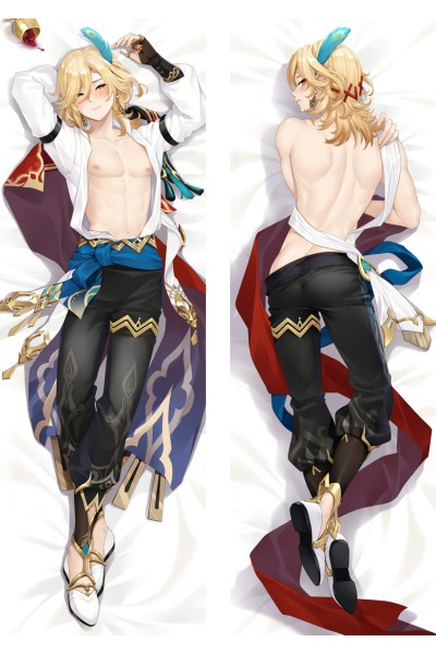 Genshin Impact Kaveh Anime Dakimakura Body Pillow Cover