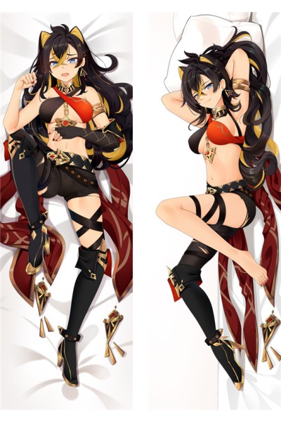 Genshin Impact Dehya Anime Dakimakura Body Pillow Cover