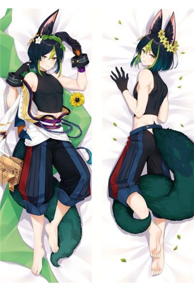 Genshin Impact Tighnari Anime Dakimakura Body Pillow Cover