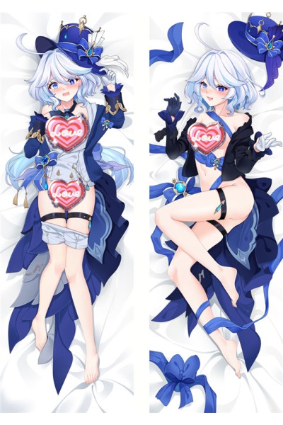 Genshin Impact Furina Anime Dakimakura Pillow Cover