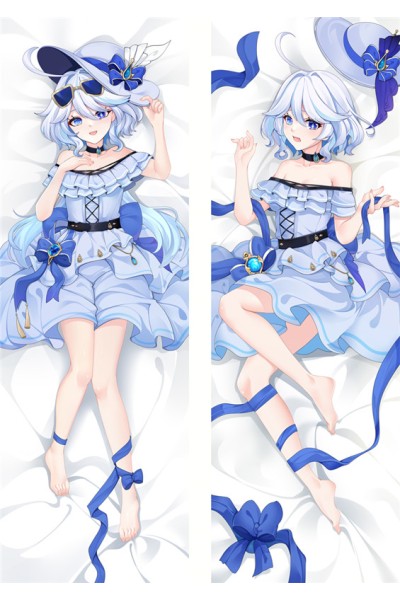 Genshin Impact Furina Anime Dakimakura Pillow Cover