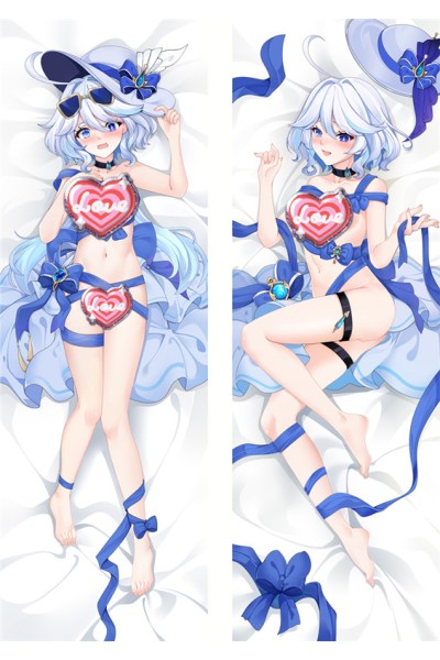 Genshin Impact Furina Anime Dakimakura Pillow Cover