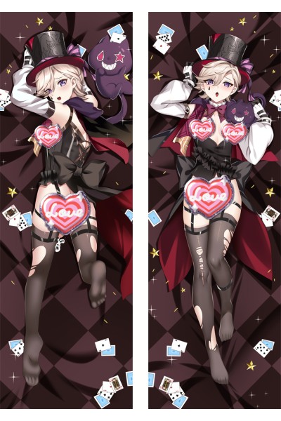Genshin Impact Lyney Anime Dakimakura Pillow Cover