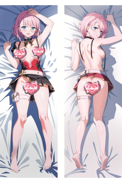 Genshin Impact Charlotte Anime Dakimakura Pillow Cover