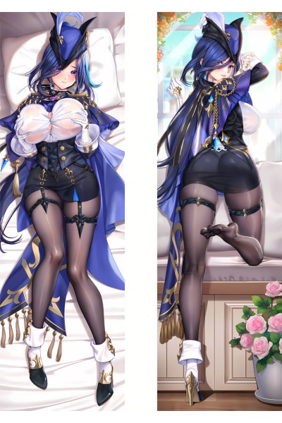 Genshin Impact Clorinde Anime Dakimakura Pillow Cover