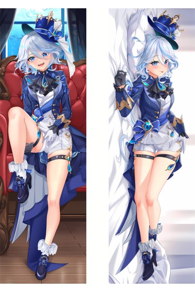 Genshin Impact Focalors Anime Dakimakura Pillow Cover
