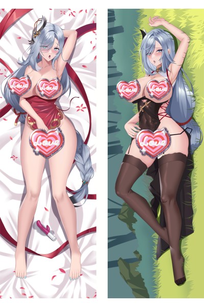 Genshin Impact Shenhe Anime Dakimakura Pillow Cover