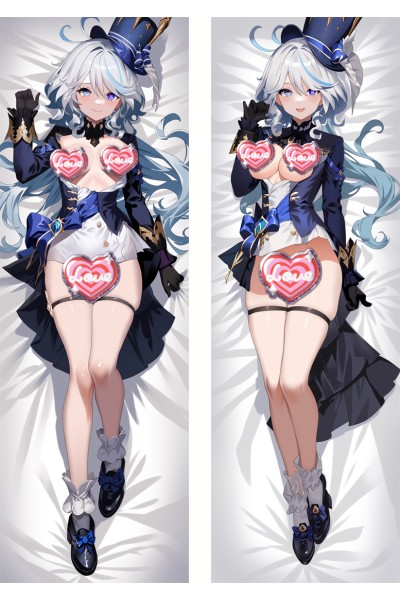 Genshin Impact Focalors Anime Dakimakura Pillow Cover