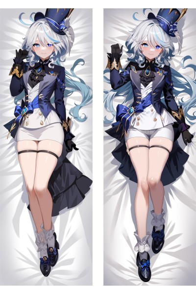 Genshin Impact Focalors Anime Dakimakura Pillow Cover