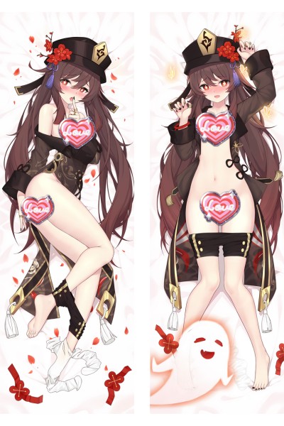 Genshin Impact Hutao Anime Dakimakura Pillow Cover