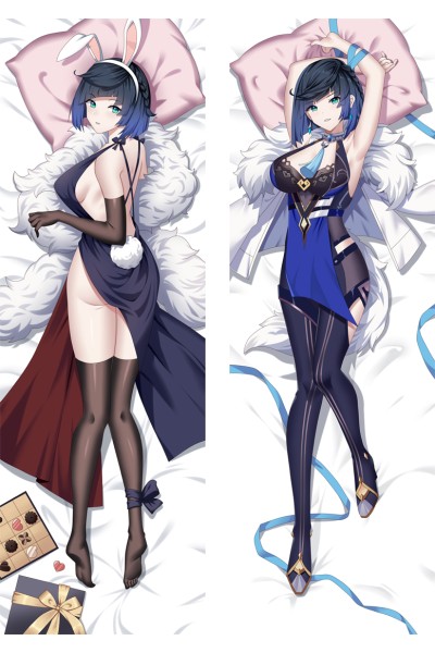 Genshin Impact Yelan Anime Dakimakura Body Pillow Cover