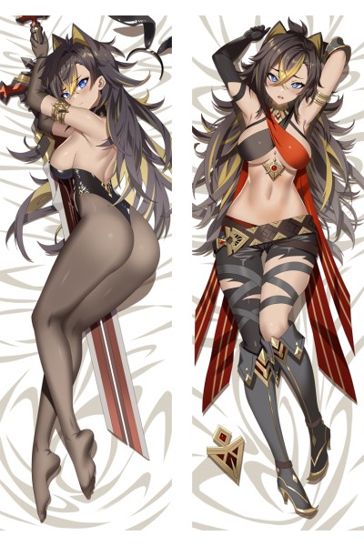 Genshin Impact Dehya Anime Dakimakura Body Pillow Cover