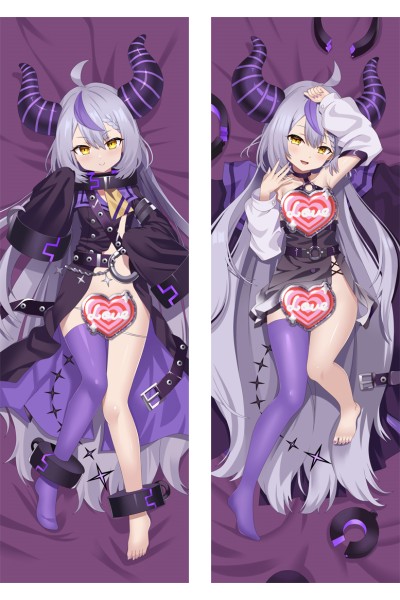 Virtual Youtuber La+ Darknesss Anime Dakimakura Body Pillow Cover