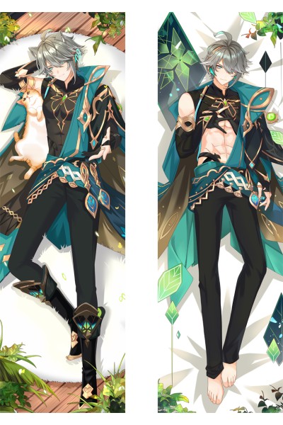 Genshin Impact Alhaitham Anime Dakimakura Body Pillow Cover