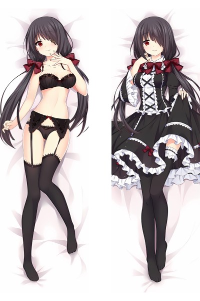 Date A Live Kurumi Tokisaki Anime Dakimakura Body Pillow Cover