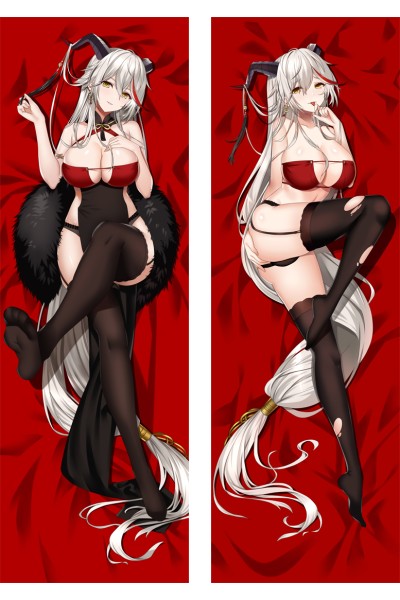 Azur Lane Aegir Anime Dakimakura Body Pillow Cover H4218-A