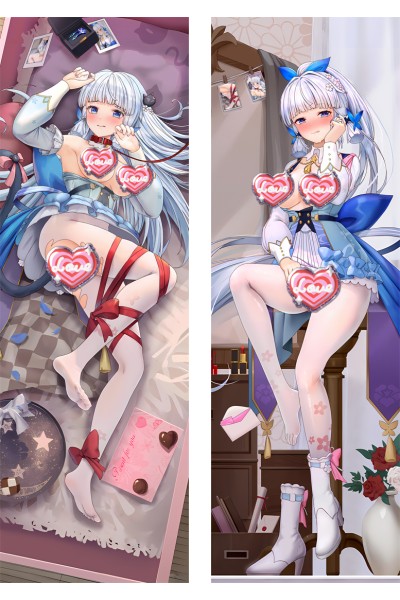 Genshin Impact Kamisato Ayaka Anime Dakimakura Pillow Cover