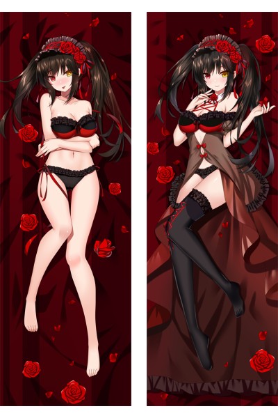 Date A Live Kurumi Tokisaki Anime Dakimakura Pillow Cover H4215-A