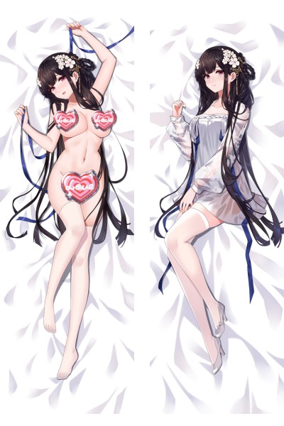Azur Lane ROC Yat Sen Anime Dakimakura Body Pillow Cover H4217-B