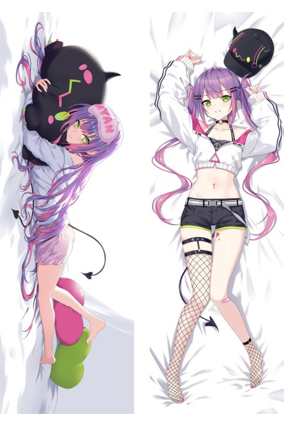 Virtual Youtuber Tokoyami Towa Anime Dakimakura Body Pillow Cover