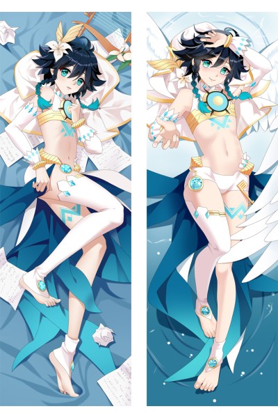 Genshin Impact Venti Anime Dakimakura Body Pillow Cover
