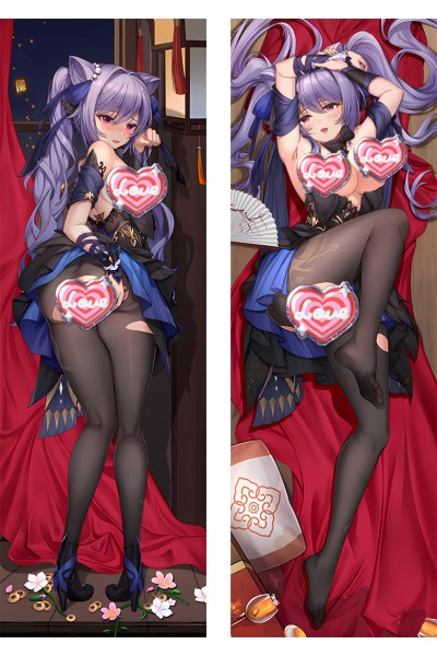 Genshin Impact Keqing Anime Dakimakura Body Pillow Cover