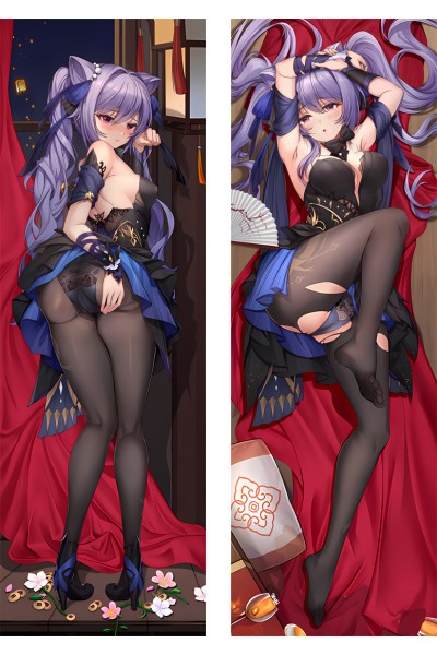 Genshin Impact Keqing Anime Dakimakura Body Pillow Cover