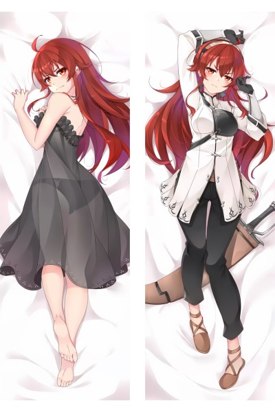 Mushoku Tensei: Jobless Reincarnation Erisu Anime Dakimakura Body Pillow Cover