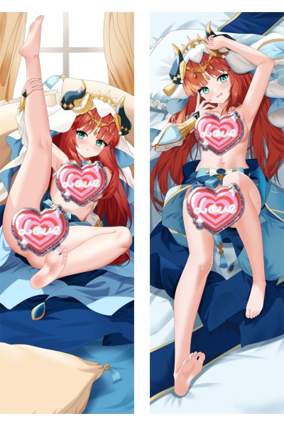 Genshin Impact Nilou Anime Dakimakura Pillow Cover