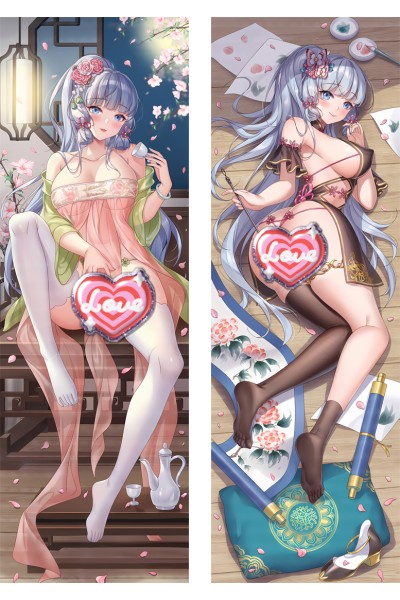 Genshin Impact Kamisato Ayaka Anime Dakimakura Body Pillow Cover